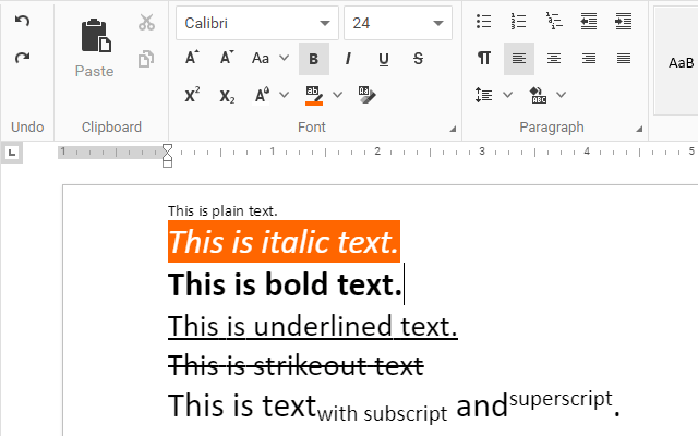 Rich Text Editor