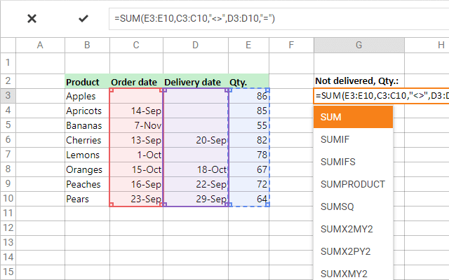 Spreadsheet