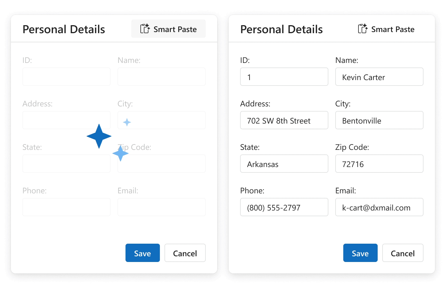 NetCore Form preview