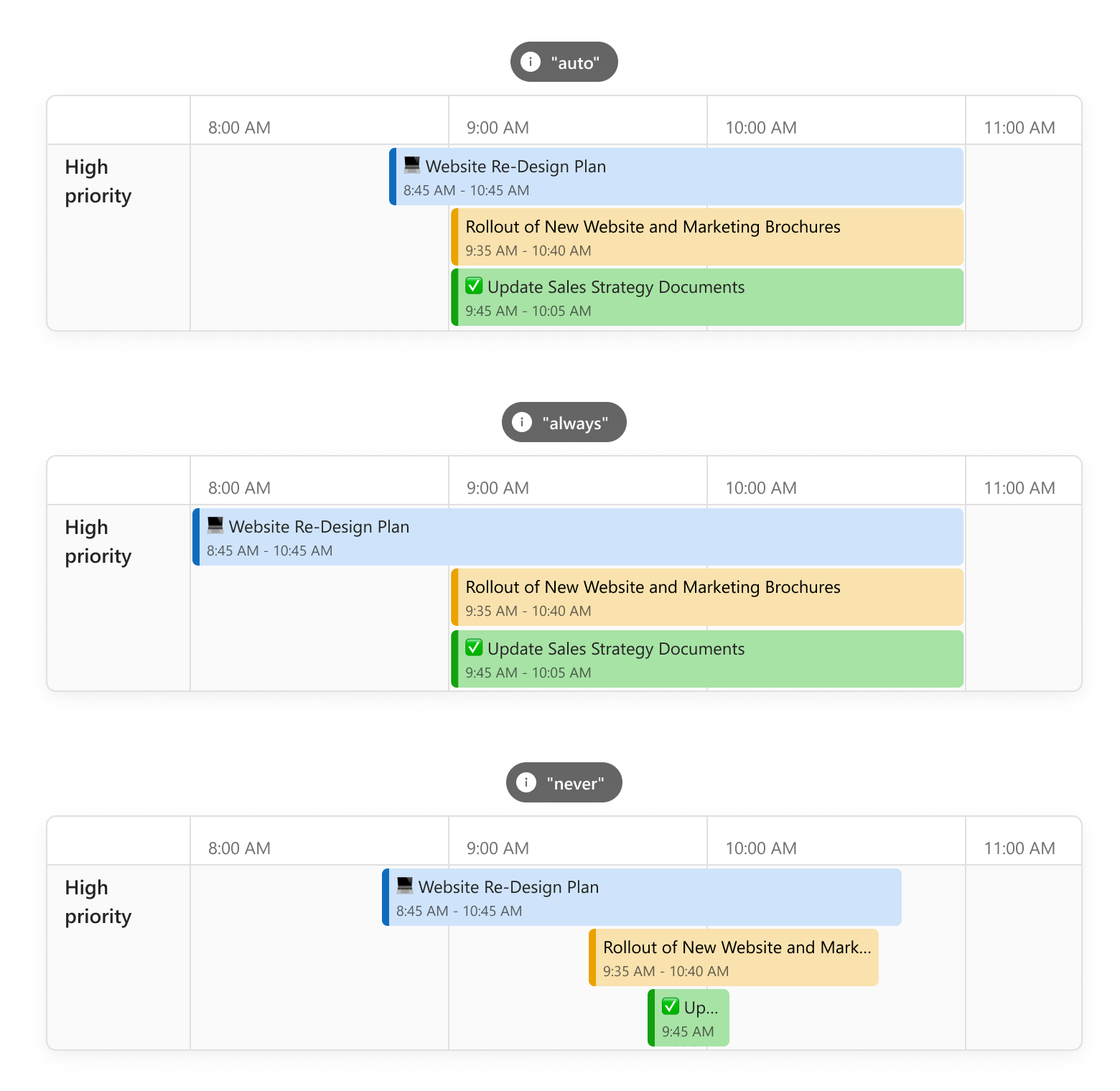 Mvc Scheduler preview