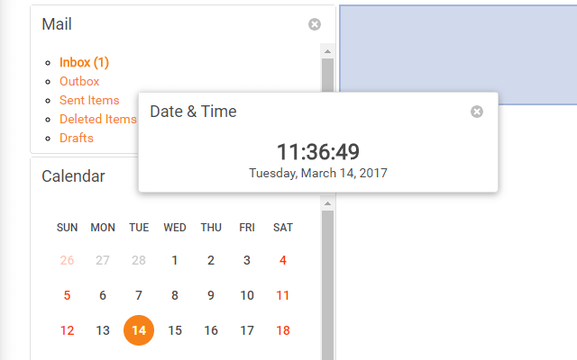 Docking - Widgets