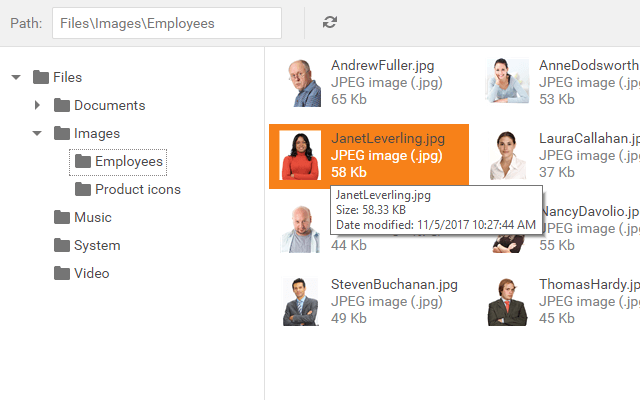File Manager - Templates