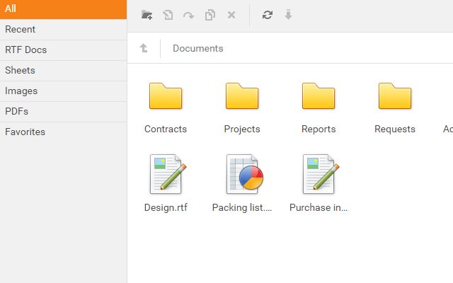 ASP.NET MVC File Manager and File Upload | DevExpress