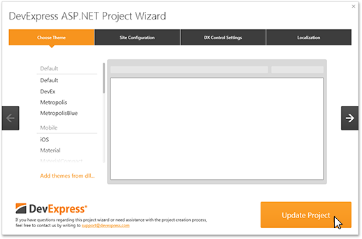 Devexpress Bootstrap Chart