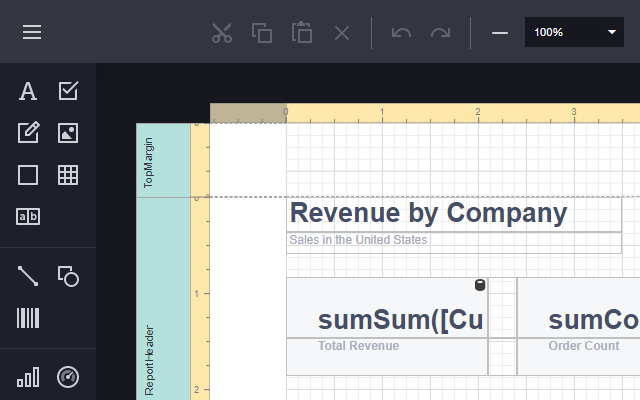 Web Report Designer